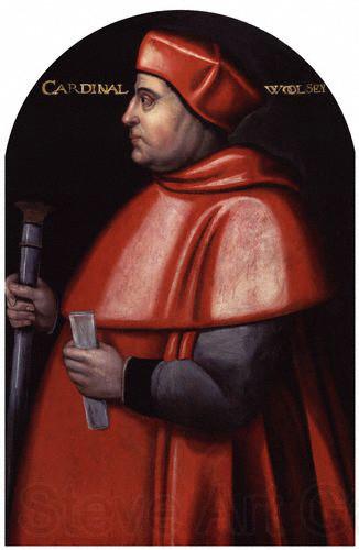 unknow artist Portrait of Thomas Wolsey Spain oil painting art